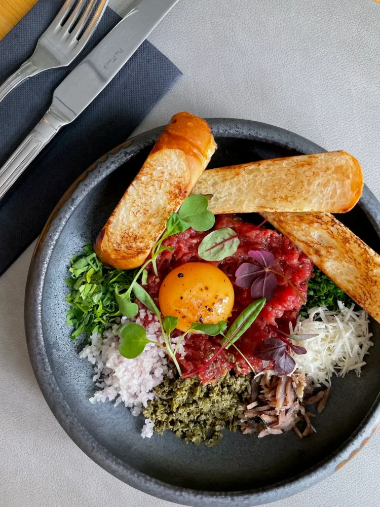 Group menu at Ormisson restaurant, Park Hotell Viljandi: starter